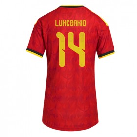 Belgien Dodi Lukebakio #14 Hemmakläder Dam VM 2026 Kortärmad